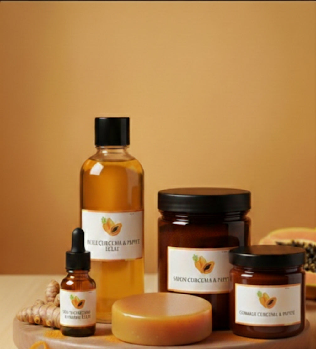 YMH SKIN - Gamme Complète Éclat Curcuma & Papaye🥭🥕