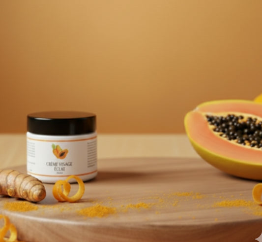 YMH SKIN - Crème soin illuminateur visage 🥭